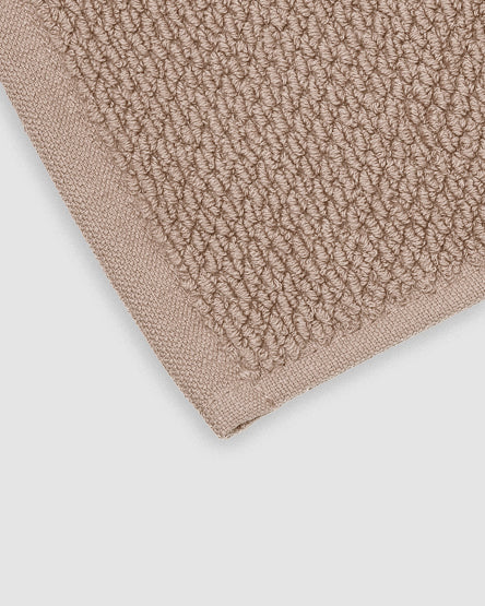 Alfombra de baño lisa 870gr topo
