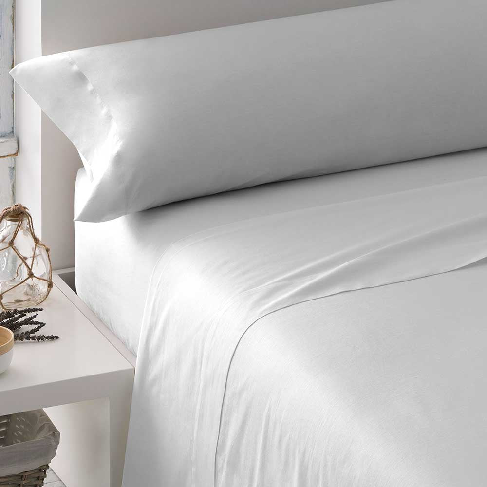 Juego de sábanas lisas