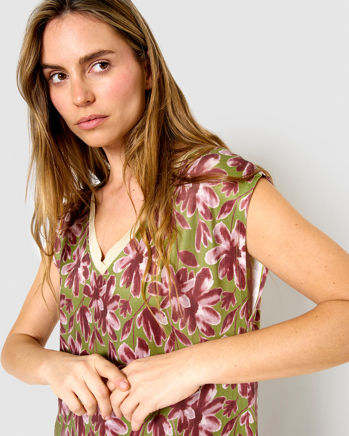 Vestido corto soft meladi verde