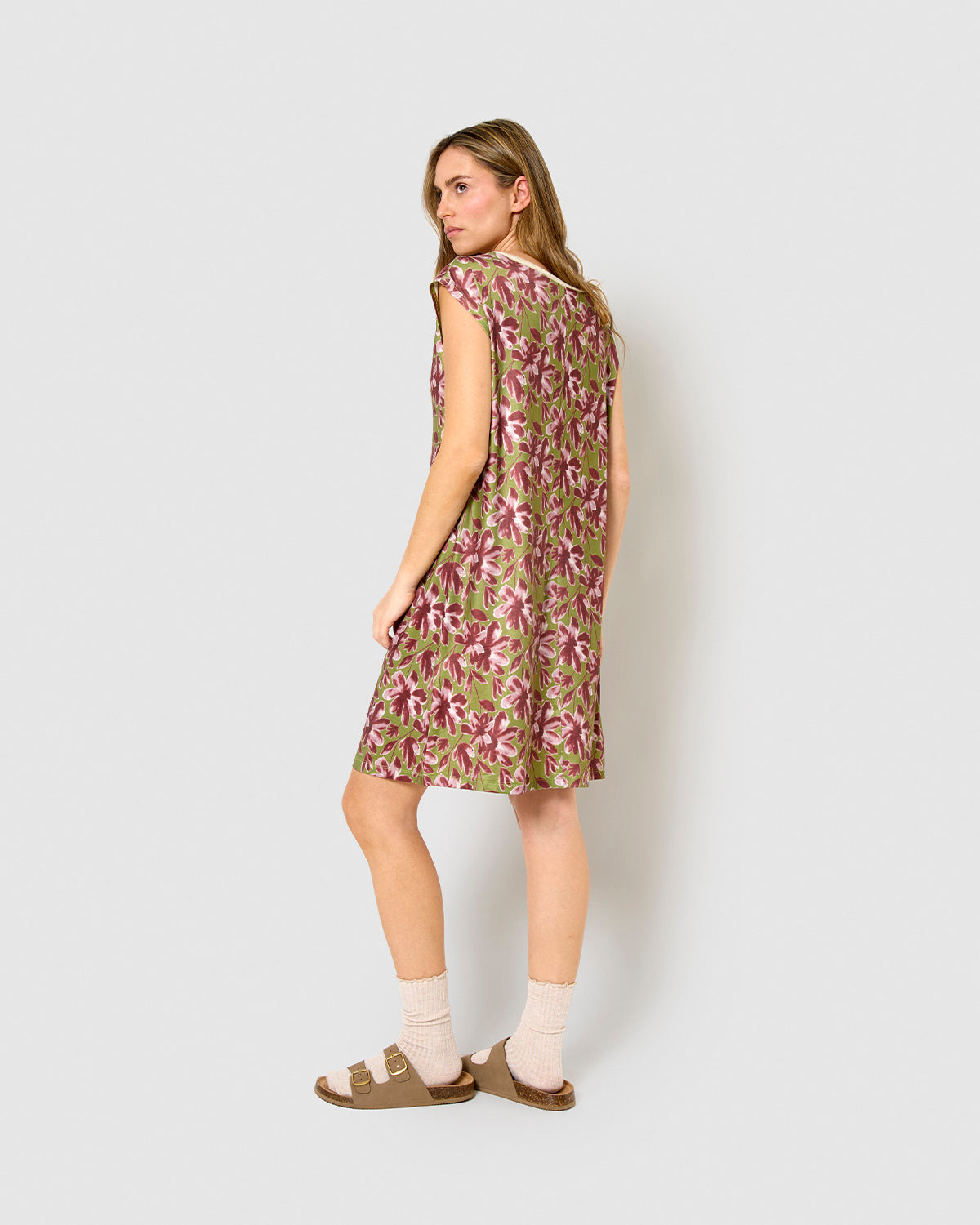Vestido corto soft meladi verde