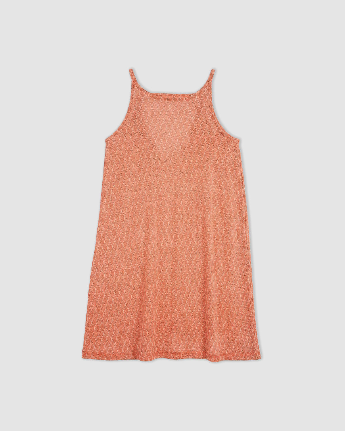Vestido corto tirantes crepe mantra caldera