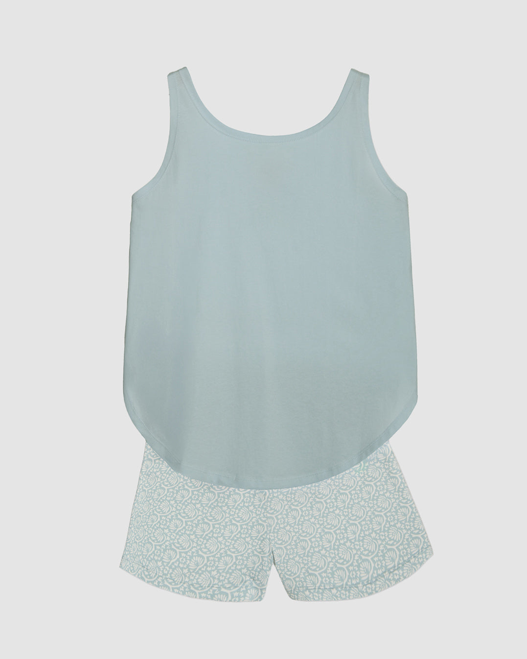 Pijama tirantes viscosa diya verde azulado
