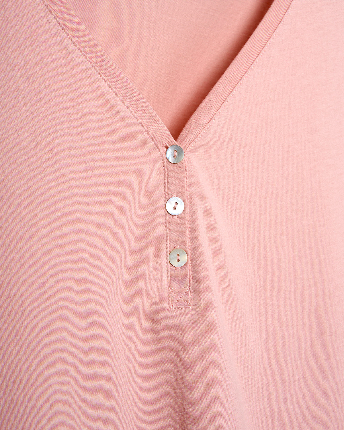 Pijama corto algodón zurich rosa palo
