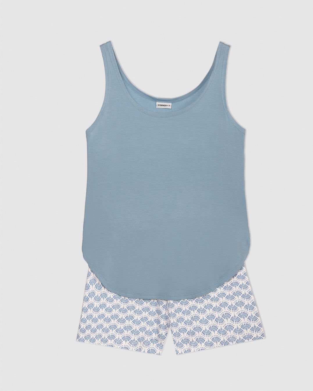 Pijama tirantes viscosa arubi índigo
