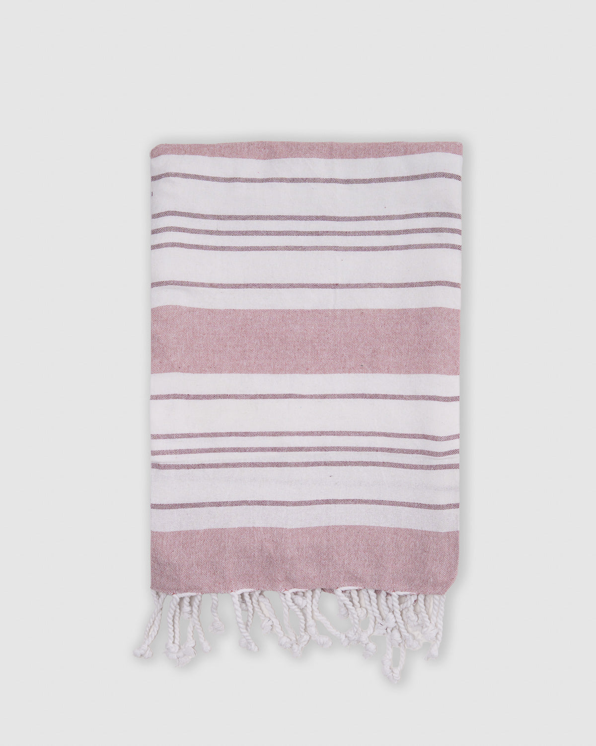 Pack bolso + toalla pareo algodón raya indra rosa