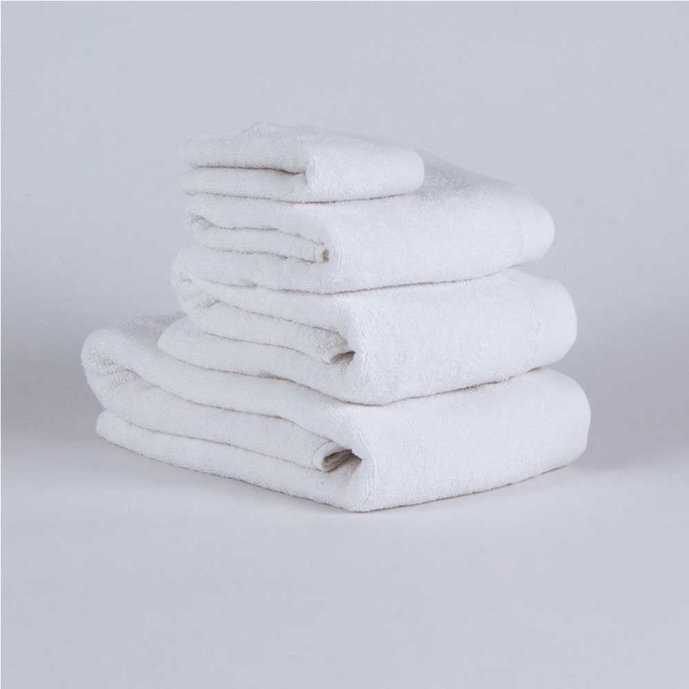 Toalla de Baño 400gr Doble Rizo blanco