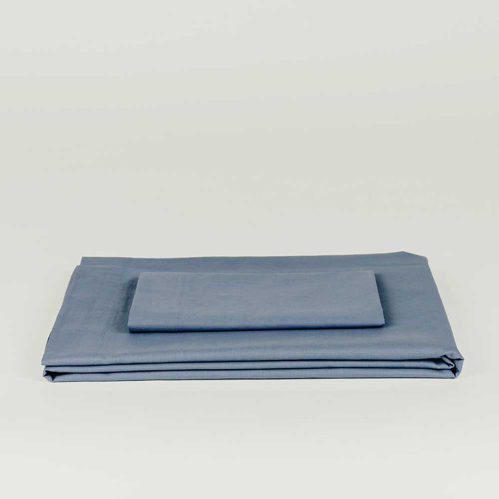 SET LENZUOLA PERCALE ALG TINTO