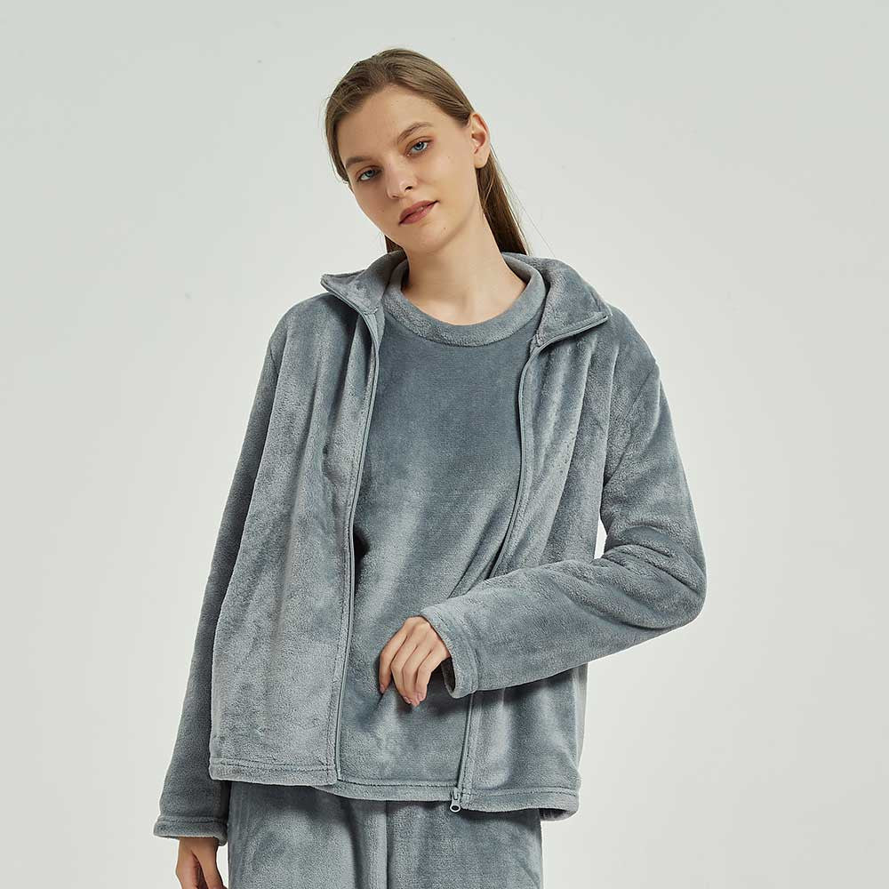 Sudadera terciopelo indigo