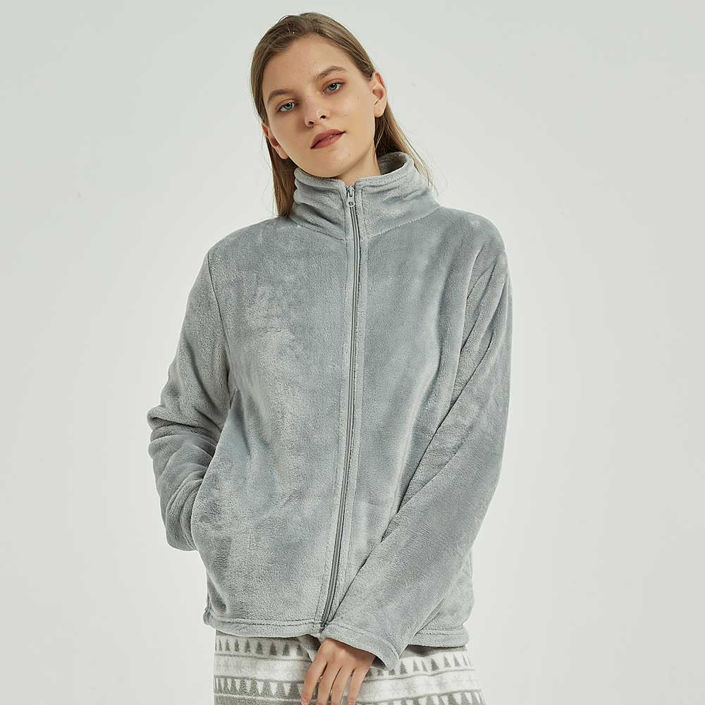 Sudadera terciopelo perla