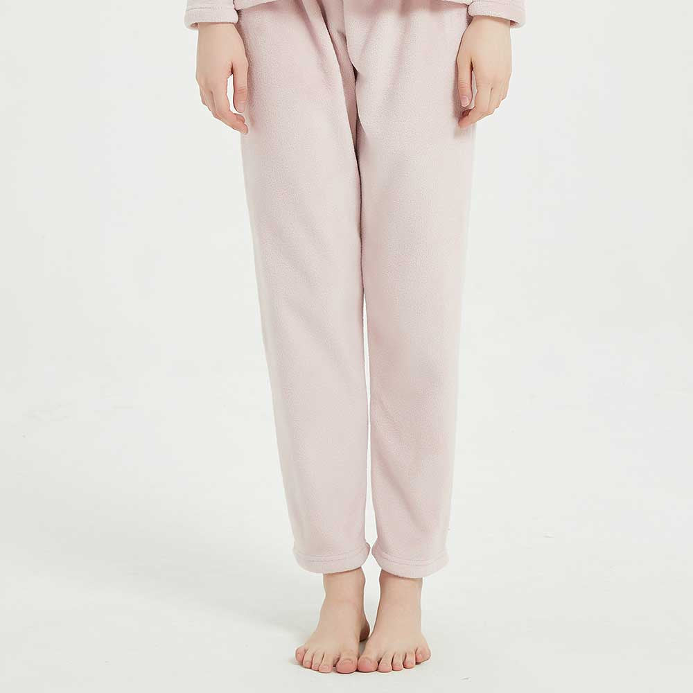 Pijama terciopelo rosa palo