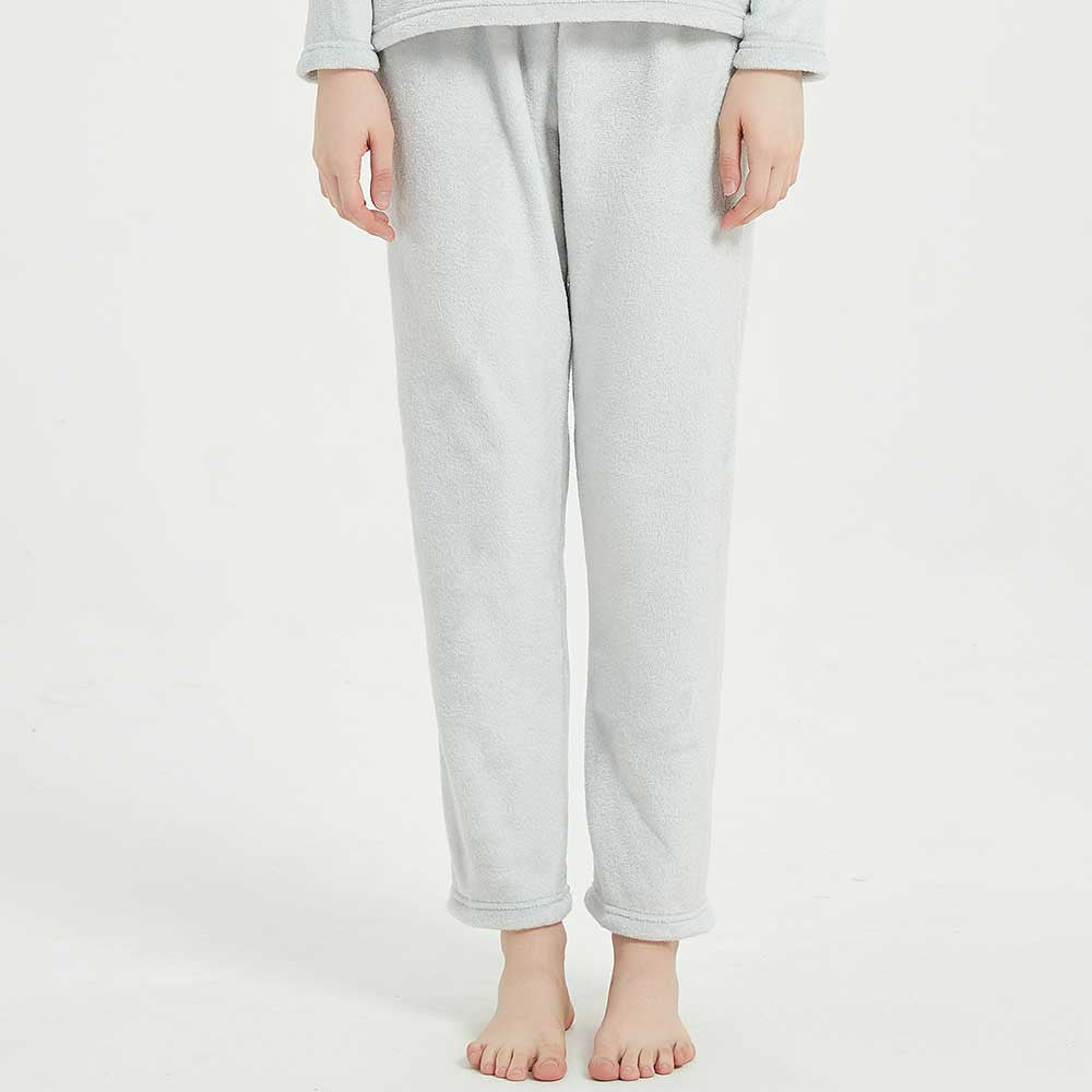 Pijama terciopelo perla