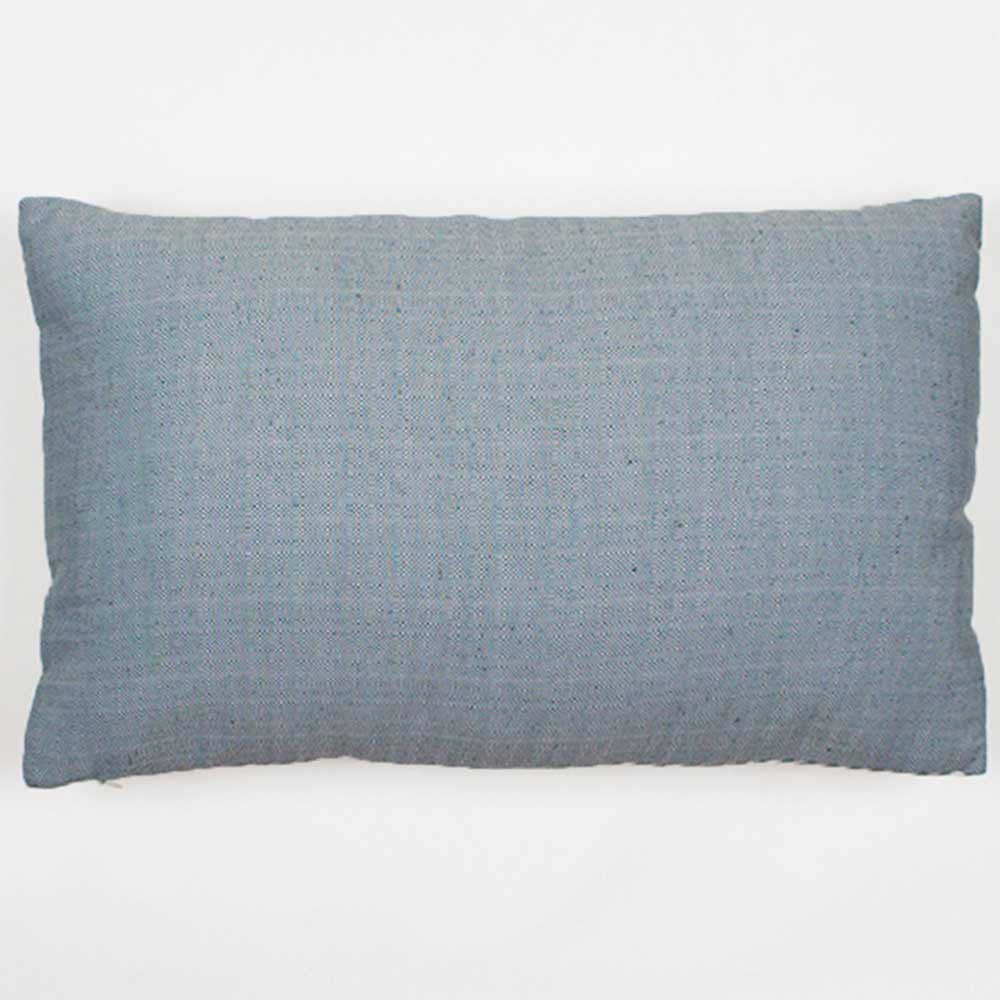 COJIN JACQUARD MADRAS ESMERALDA - FUNDA + RELLENO