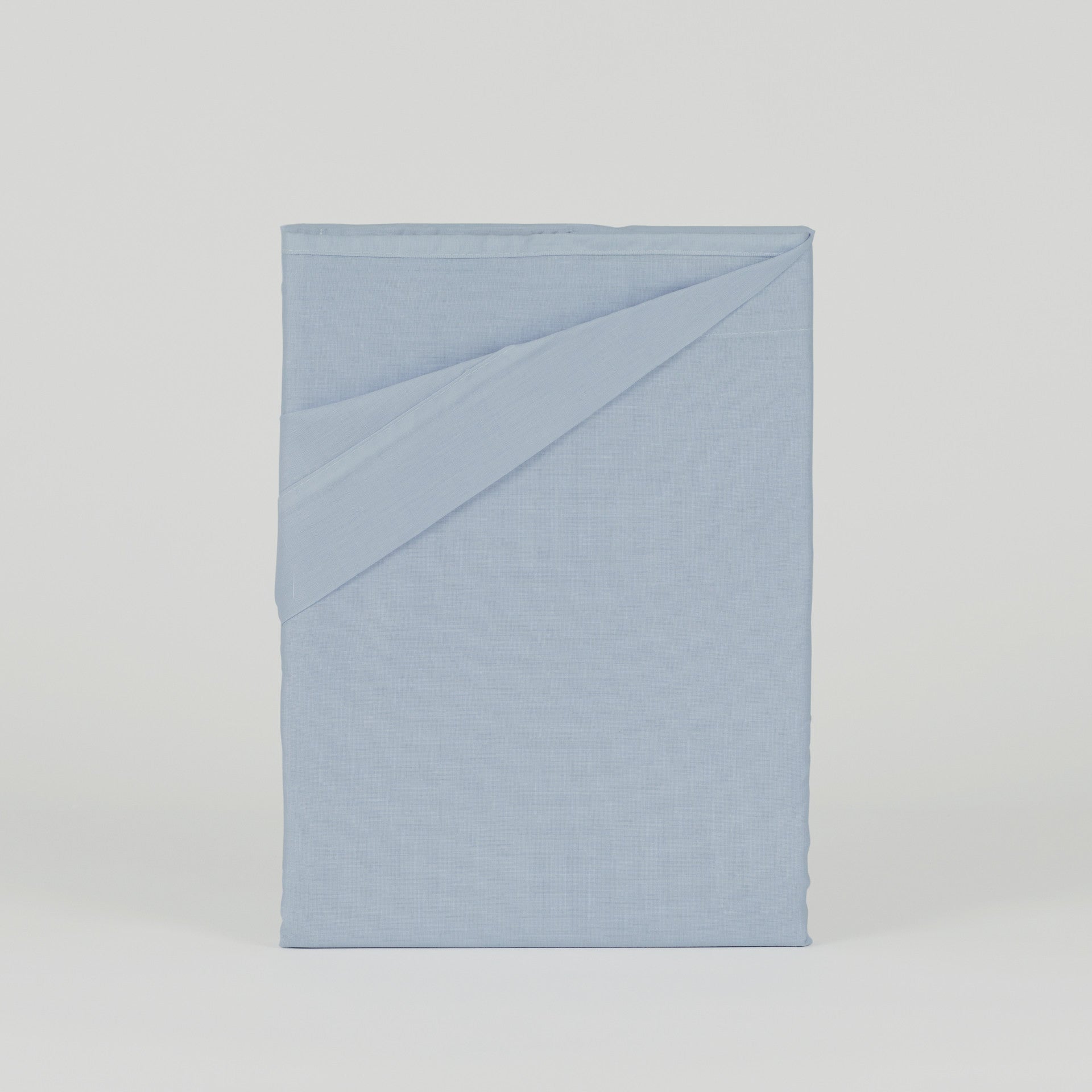 Juego de sábanas algodón celeste