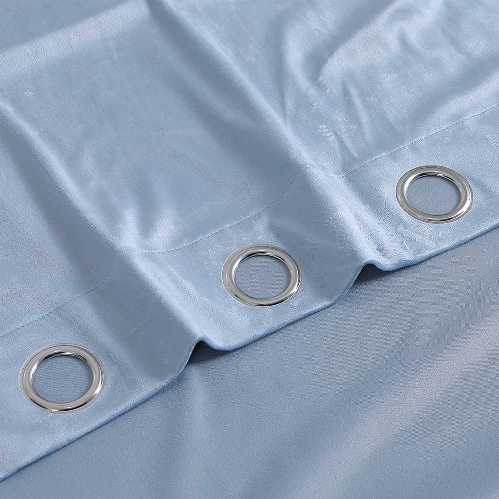 Cortina New terciopelo Índigo