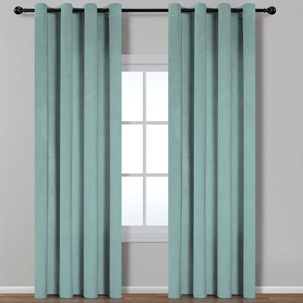 Cortina New terciopelo Verde Tiffany