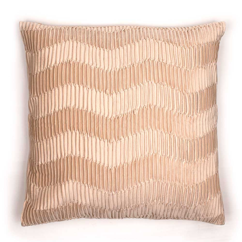 Almofada quadrada Traza nova, em veludo liso, 50x50 cm - capa + enchimento