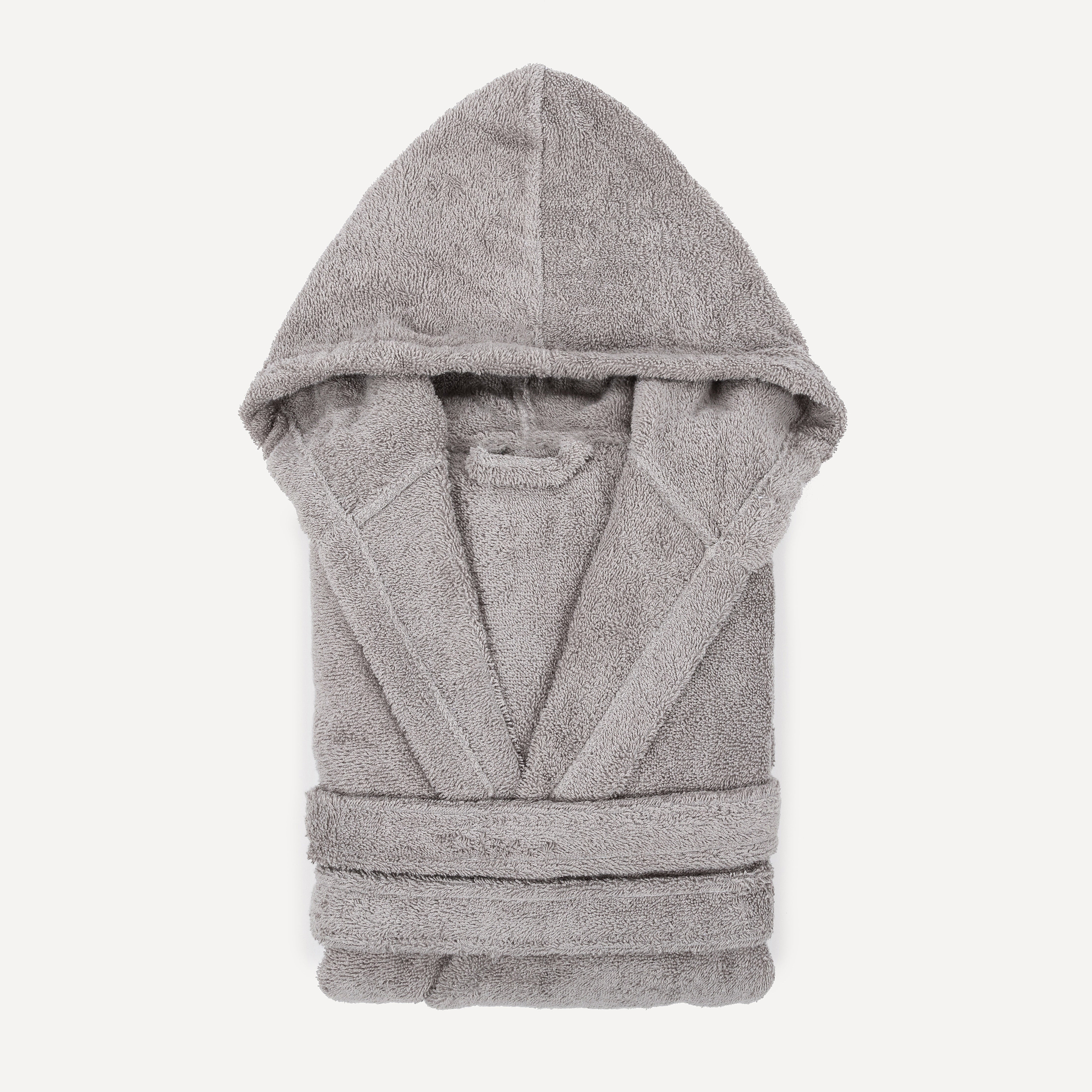 Hooded bathrobe 450gr Unisex