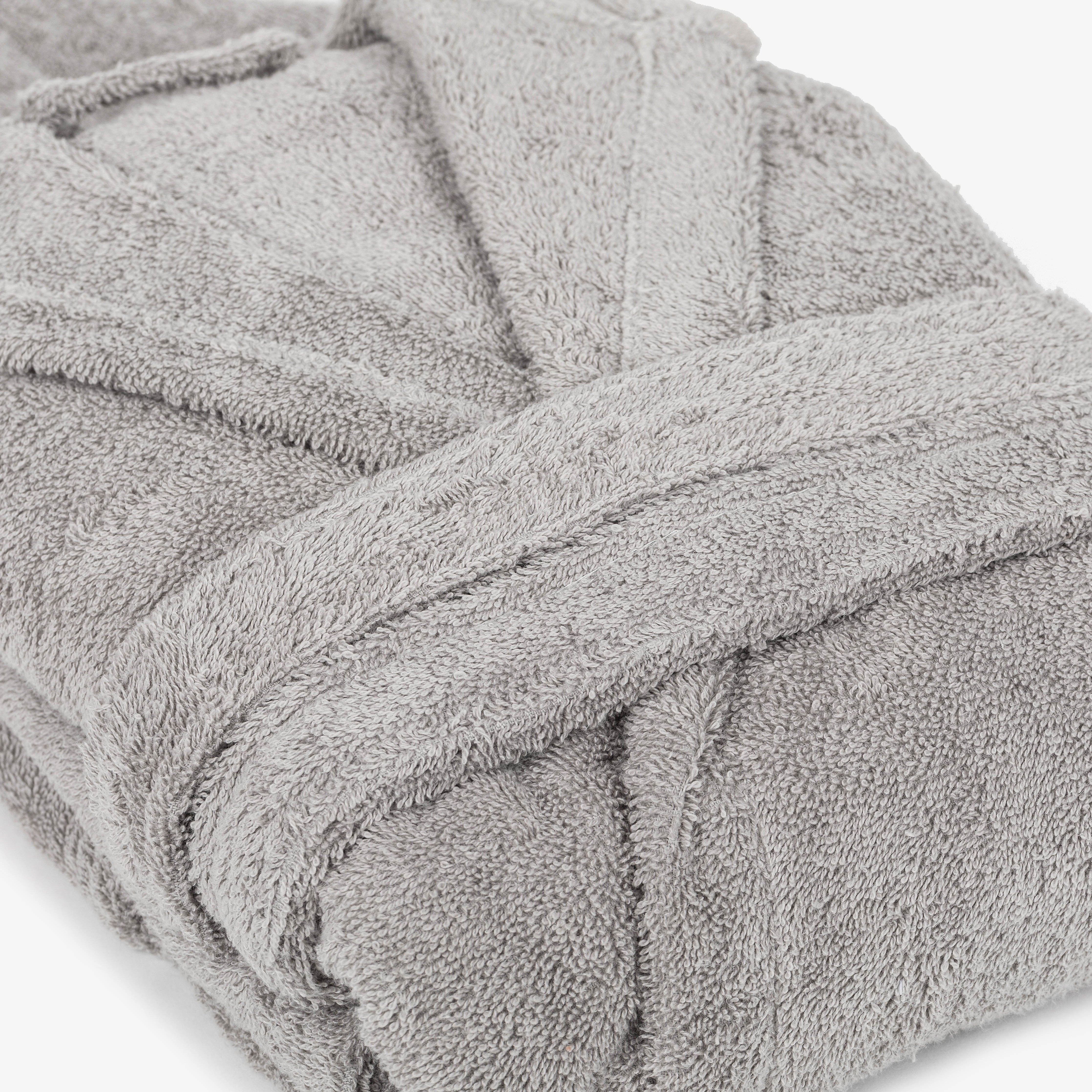 Hooded bathrobe 450gr Unisex