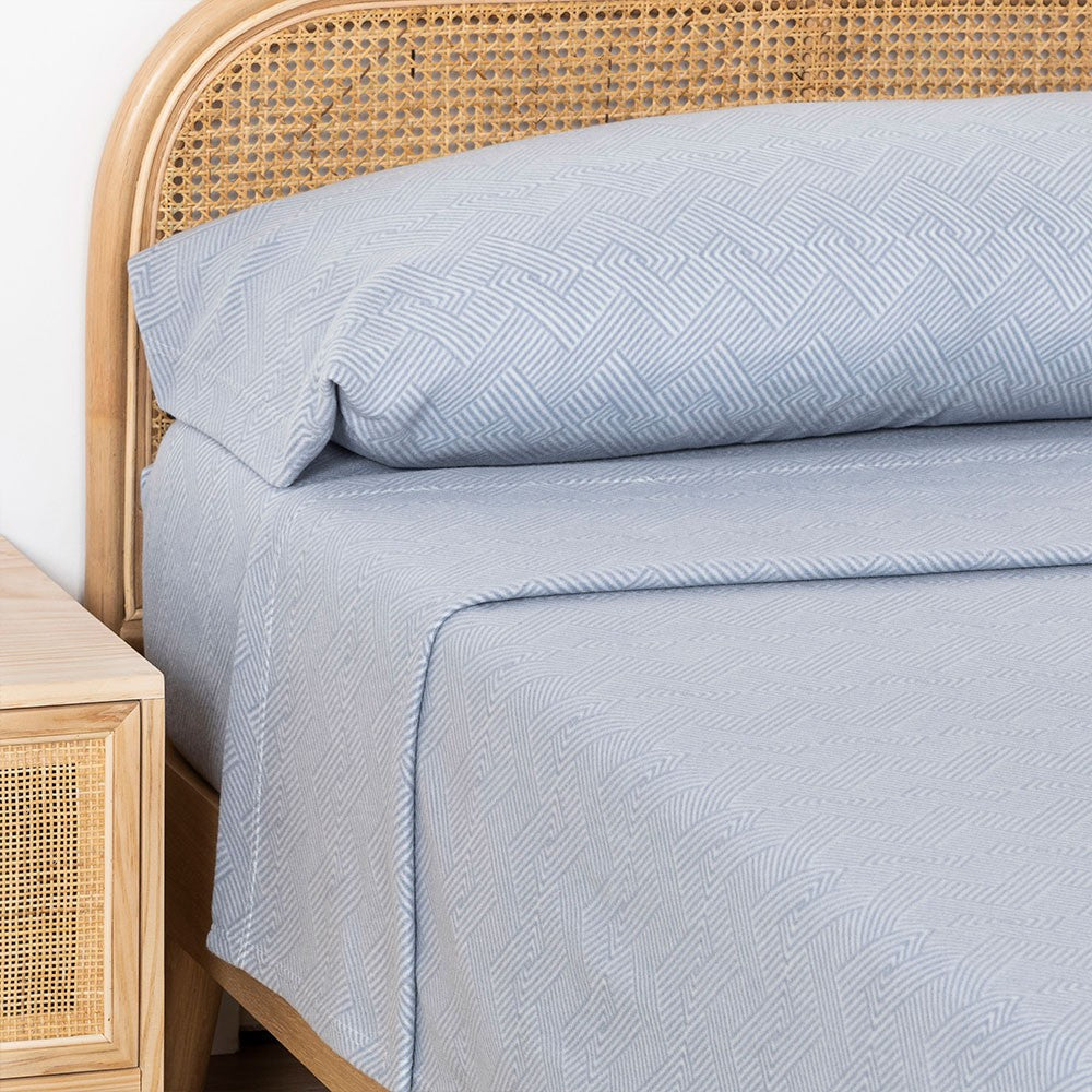 Oscar Indigo Pyrenees Sheet Set