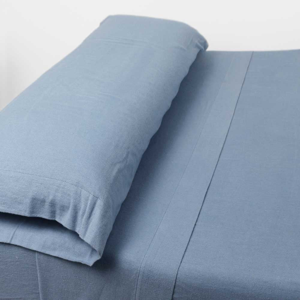 Jogo de lençóis Flanela lisos