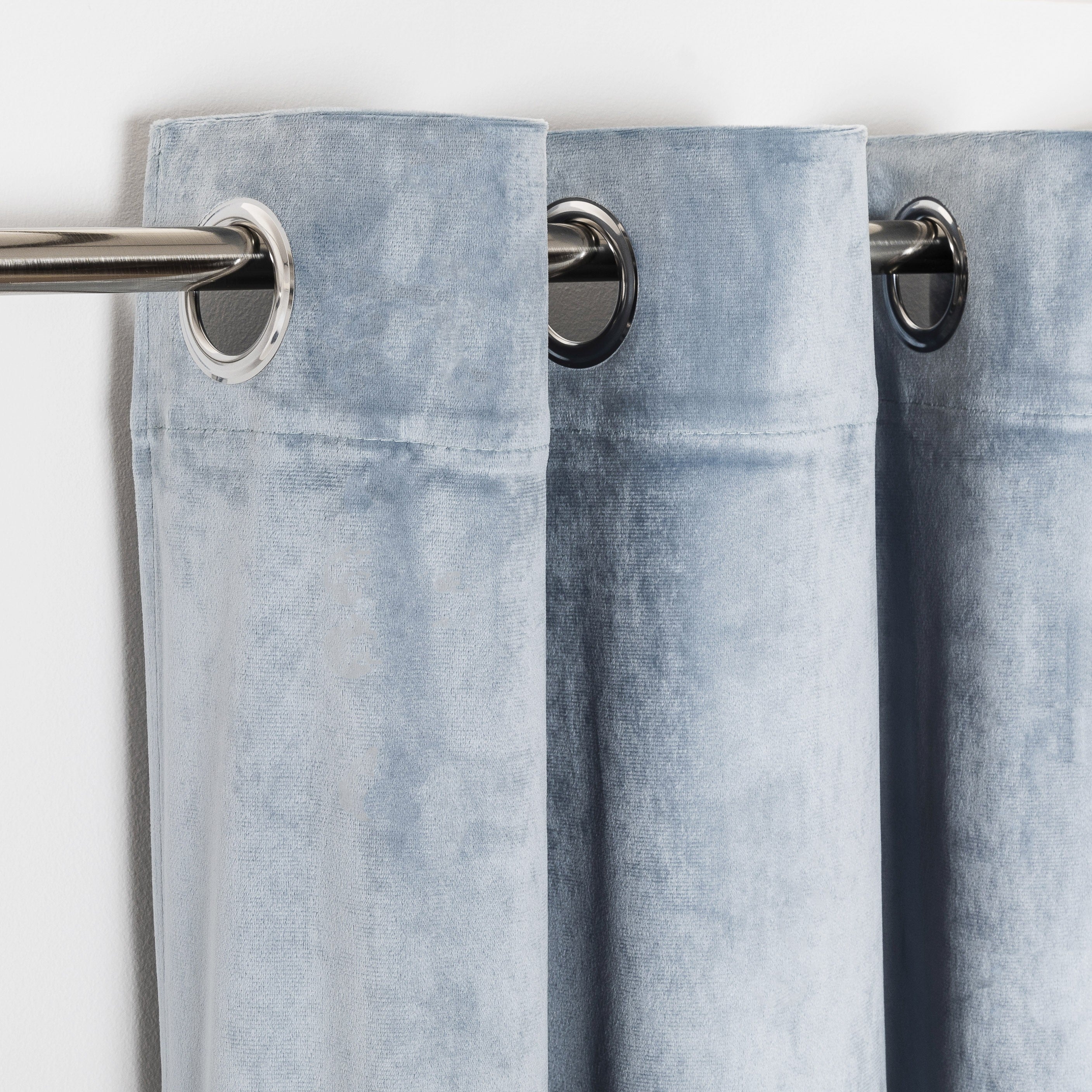 Cortina New terciopelo Índigo