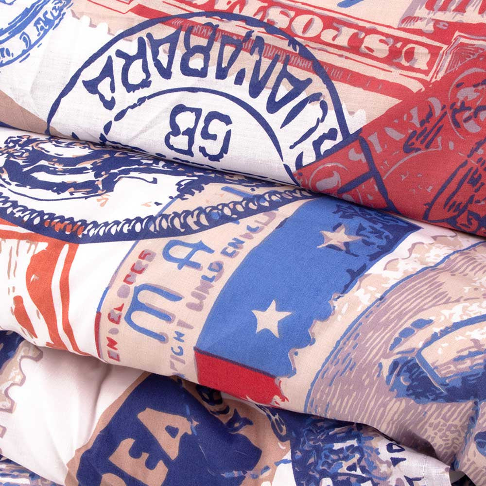 Capa de edredom de solteiro para envio postal