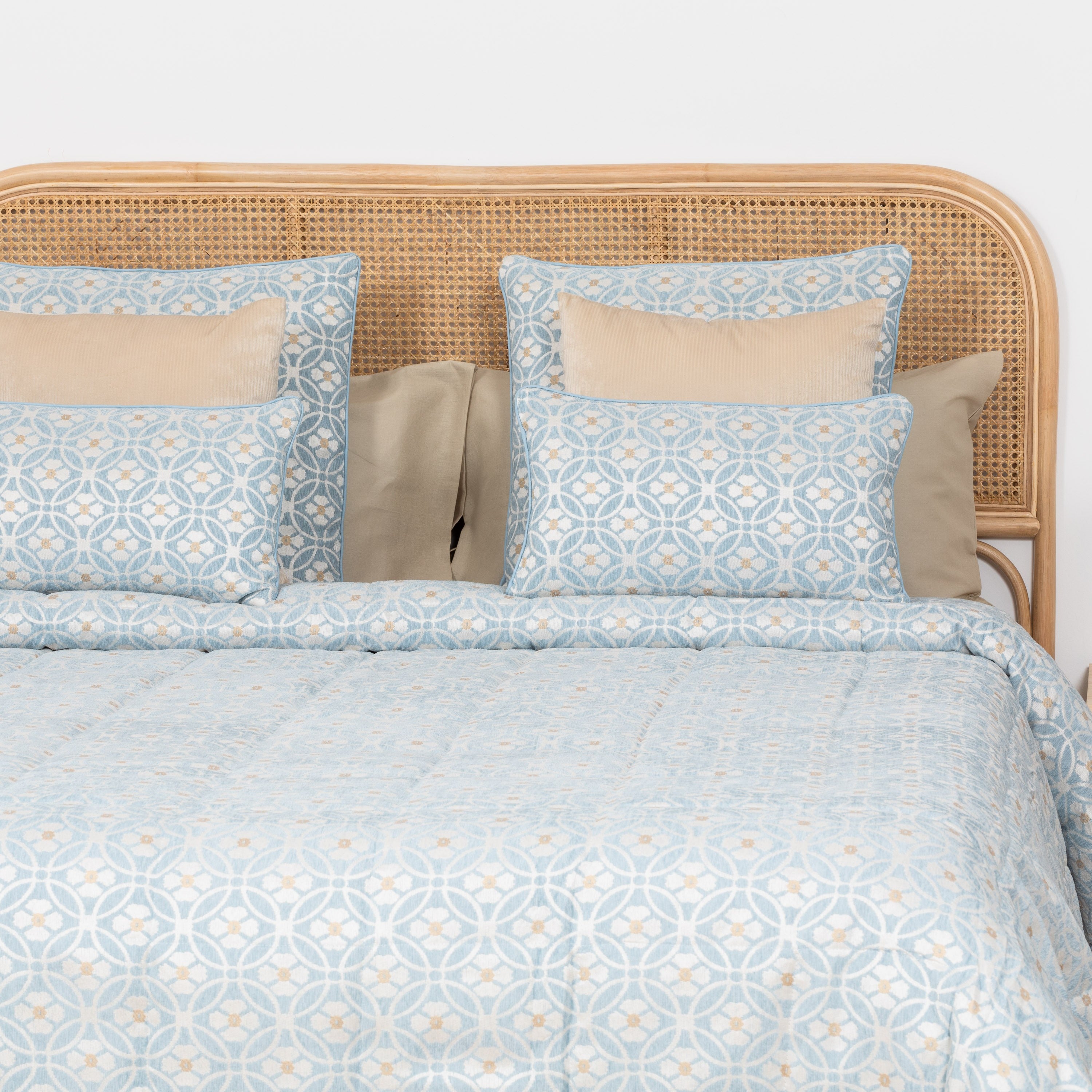 Colcha jacquard chenilla Marieta indigo - 120gr