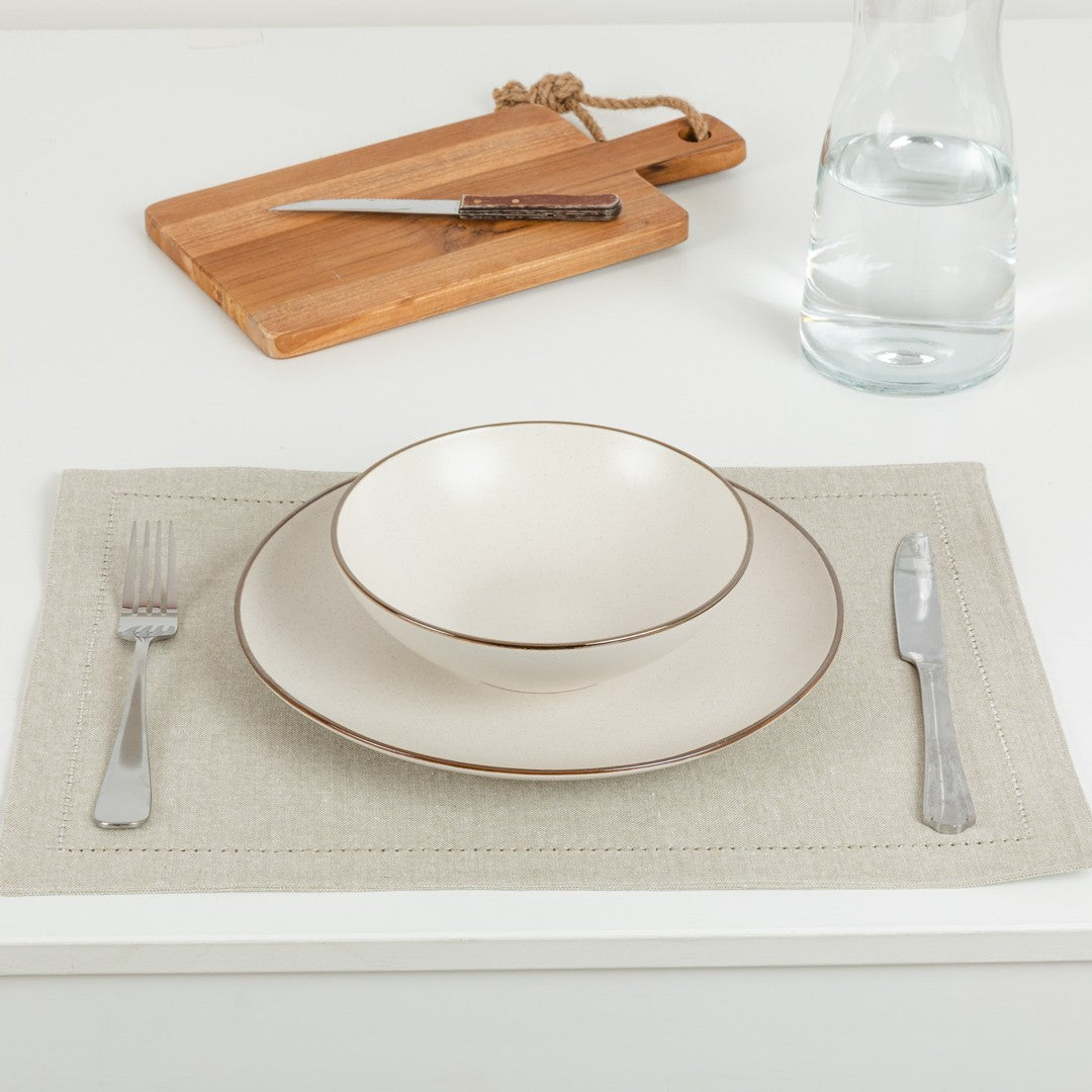 Toalha de mesa individual lisa