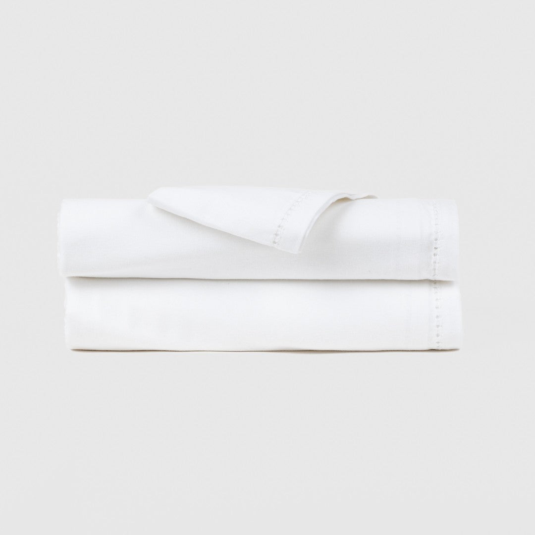 Mantel algodón blanco