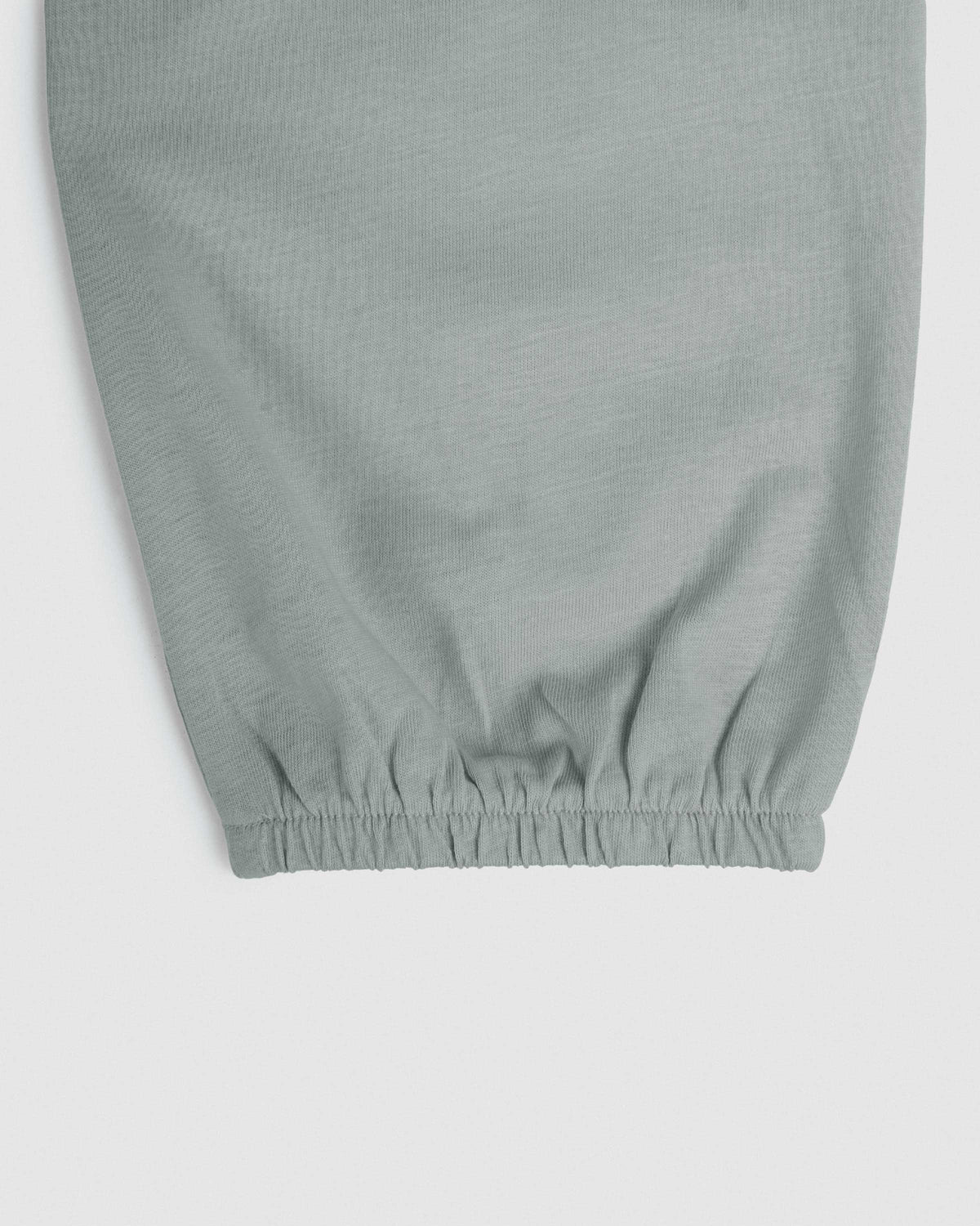 Pigiama lungo in cotone con fiocco grigio
