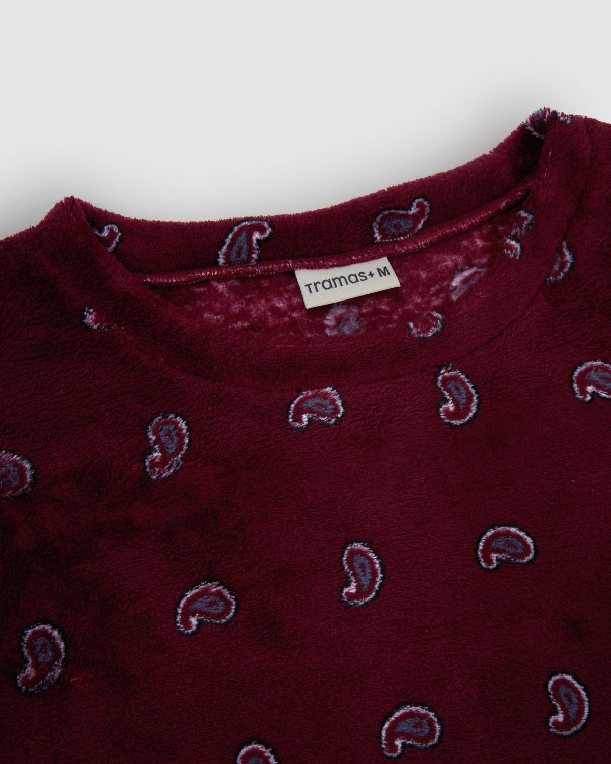 Pijama coral gemelli burdeos