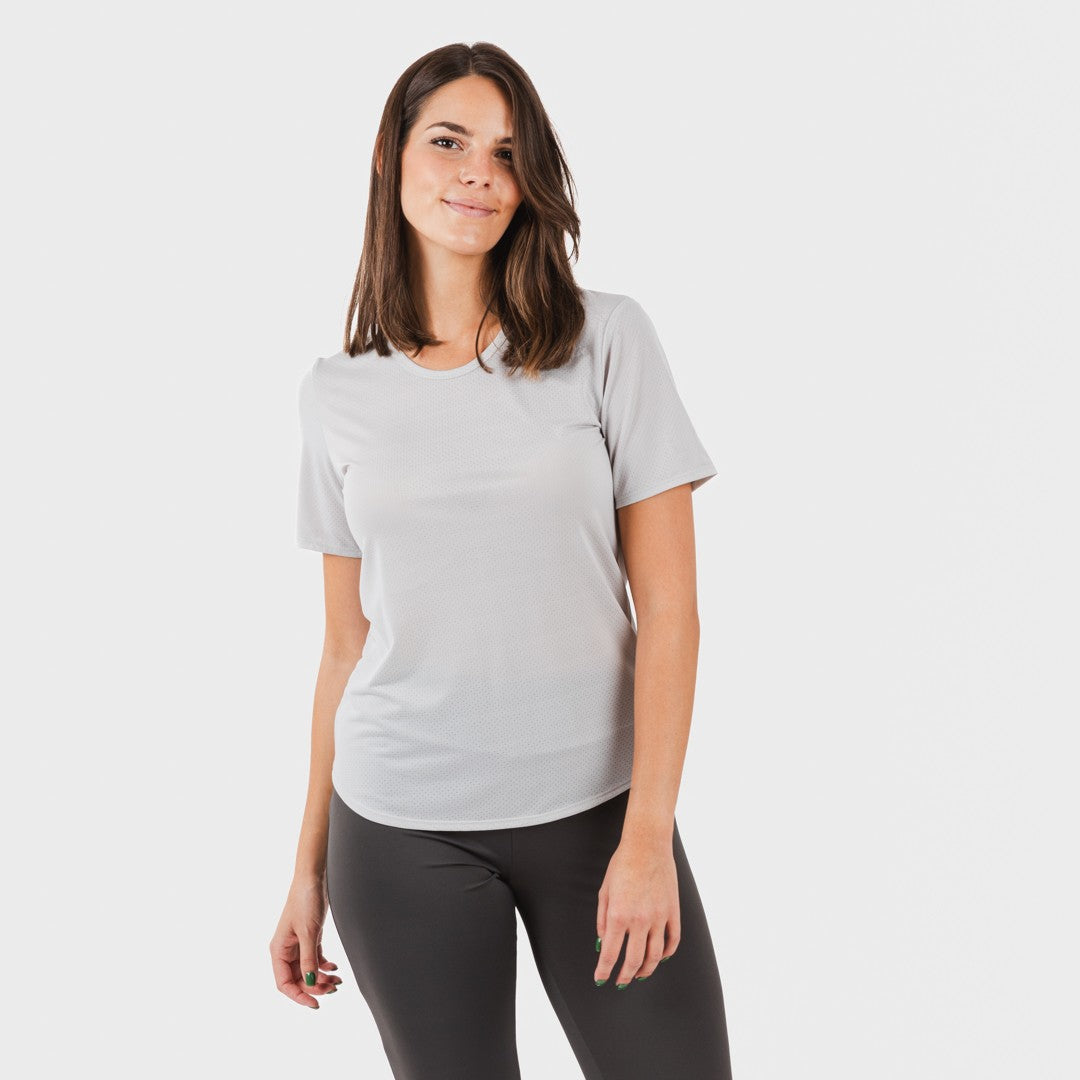 Conjunto deportivo leggings largo mujer gris perla - marengo