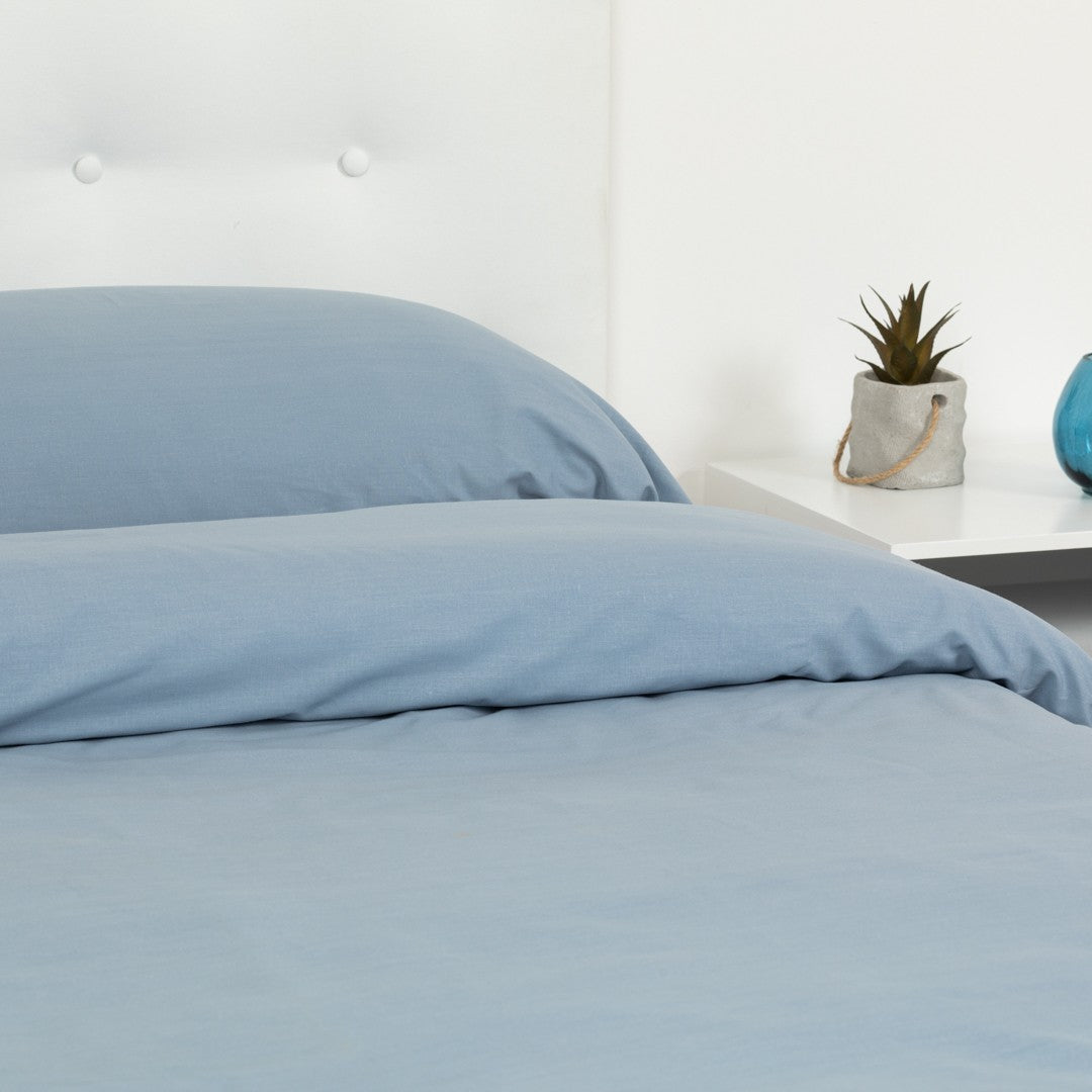 Funda nórdica algodón lisa