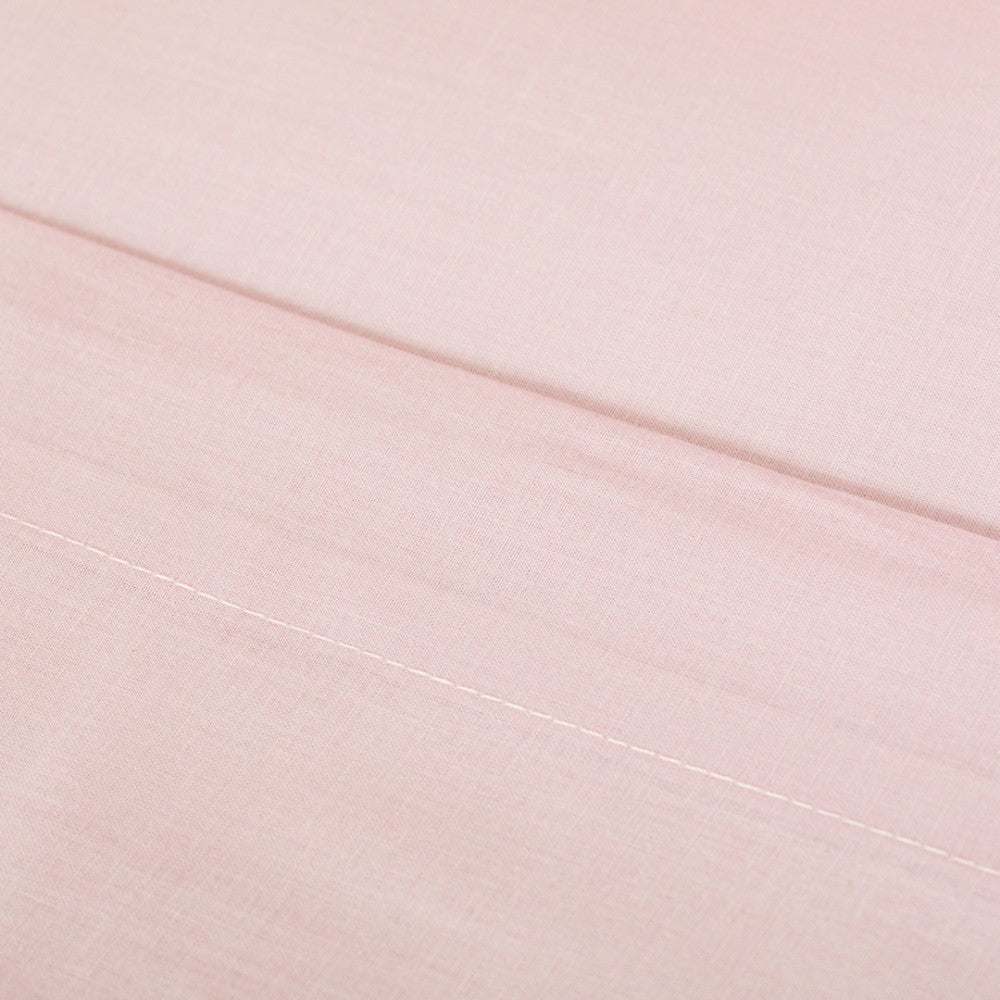 Set di lenzuola in cotone tinta unita