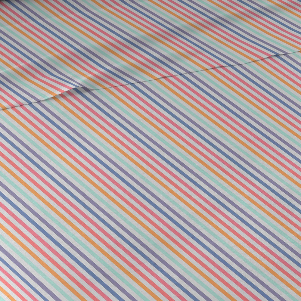 Jogo de lençóis de algodão Raya Praga para berço