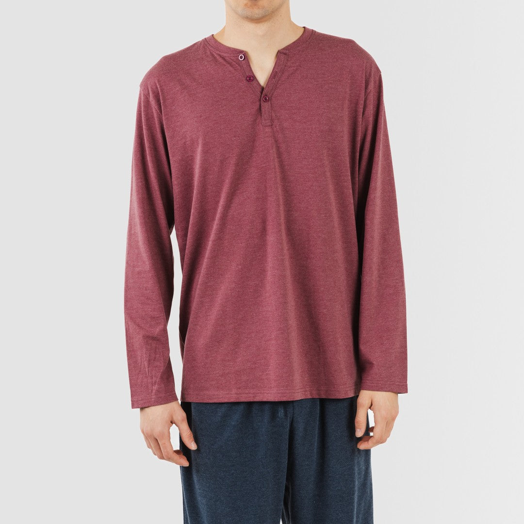 PIJAMA LLARG HOME C/BOTONS LLIS