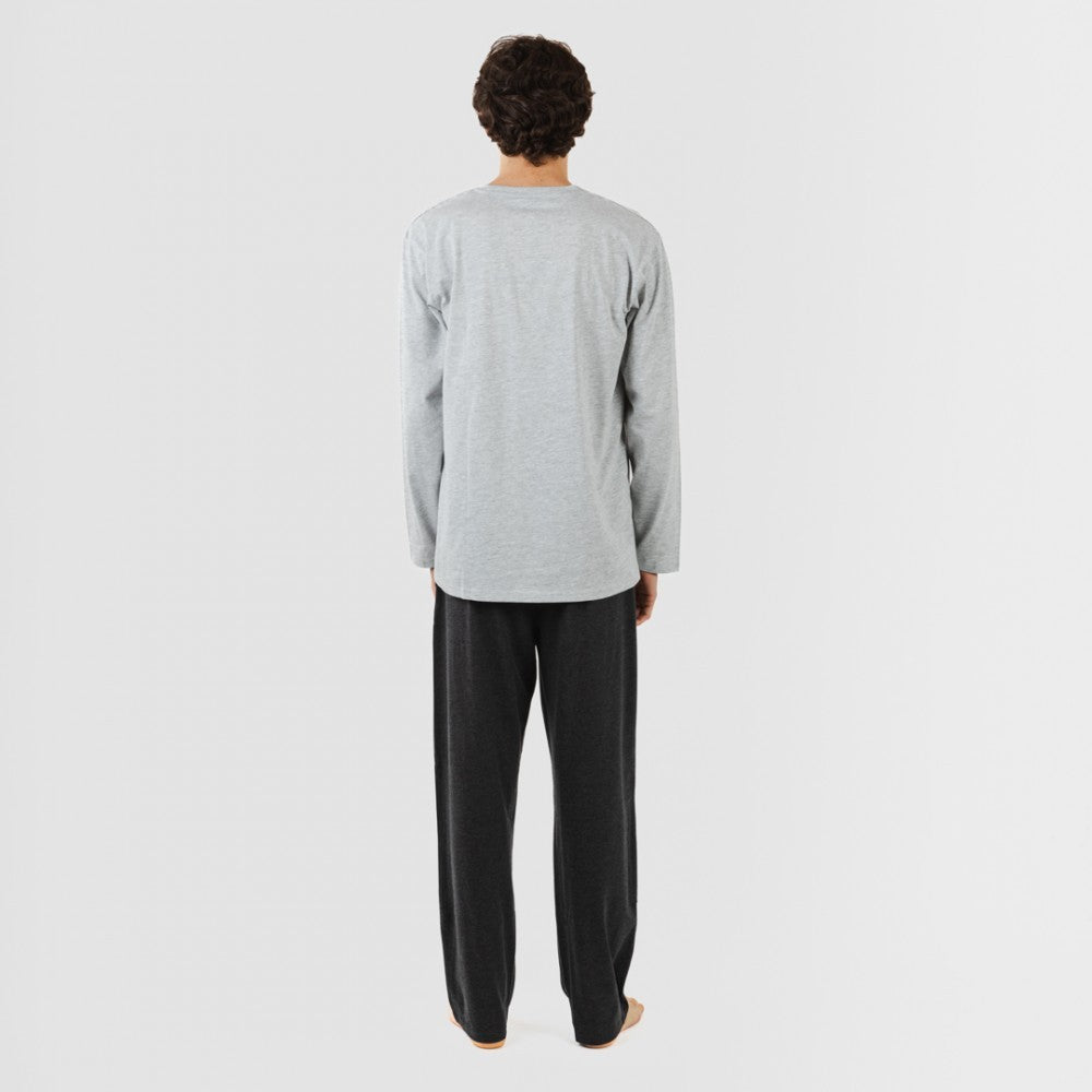 PIJAMA LLARG HOME C/BOTONS LLIS