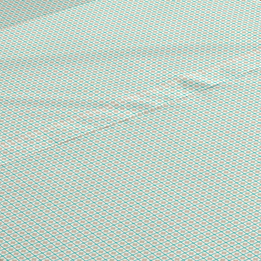 Jogo de lençóis algodão Tamila arena