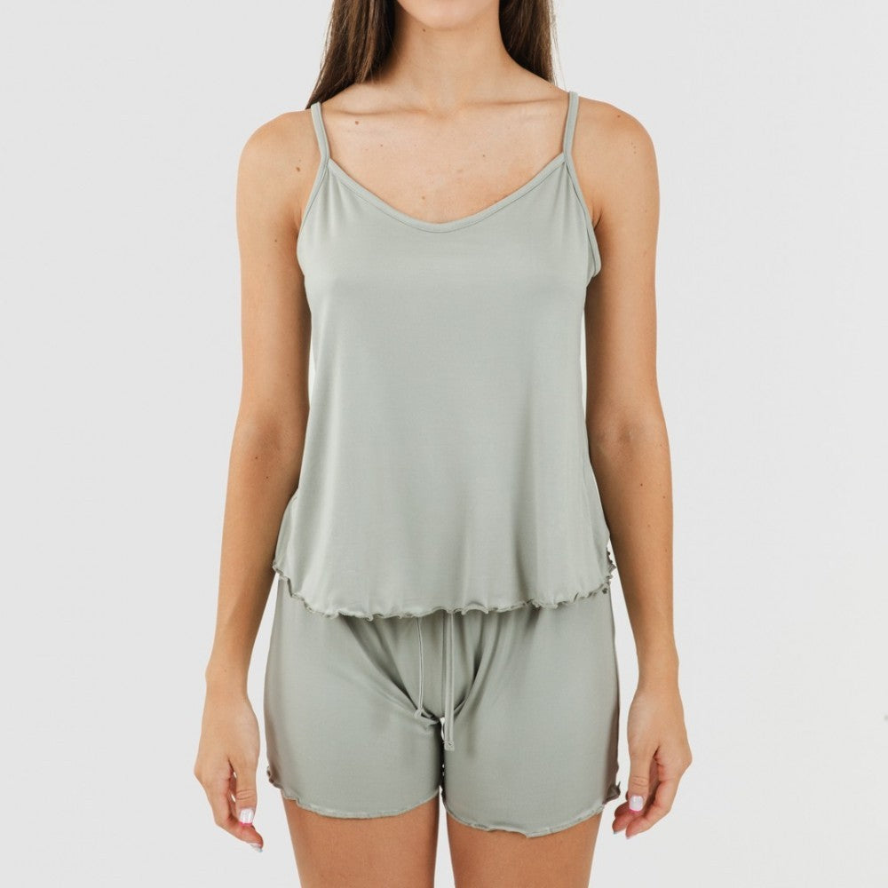 PIJAMA TIRANTES MUJER SOFT LISO