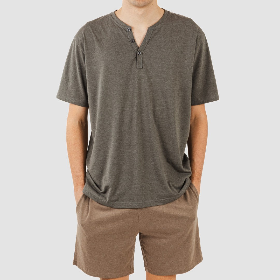 PIJAMA CURT HOME C/BOTONS LLIS