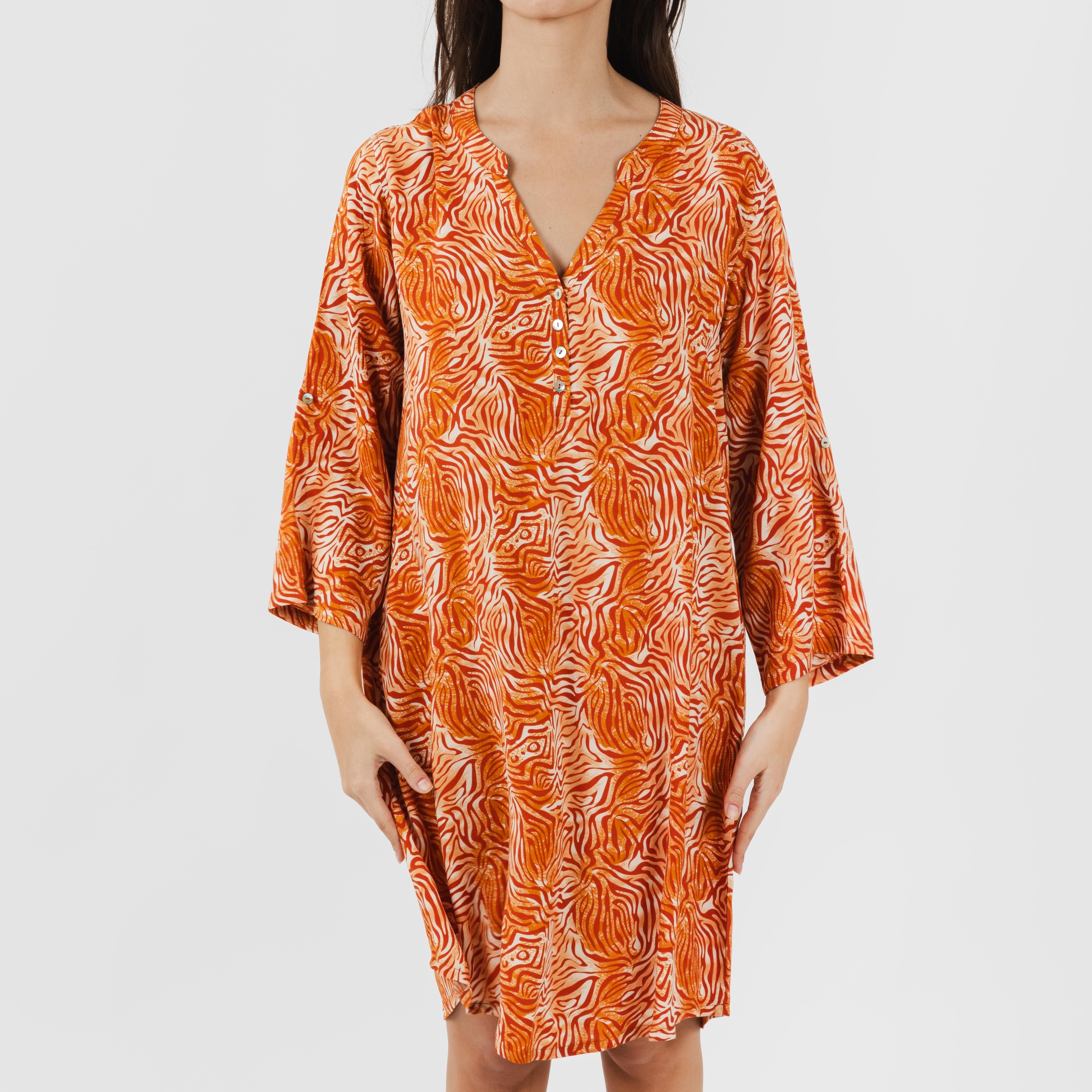 CAMICIA CON SUOLA IN VISCOSA