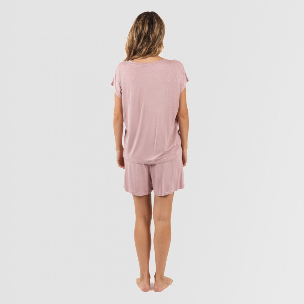 PIJAMA CRT M/FLUIDA MUJER VISCOSA LISO