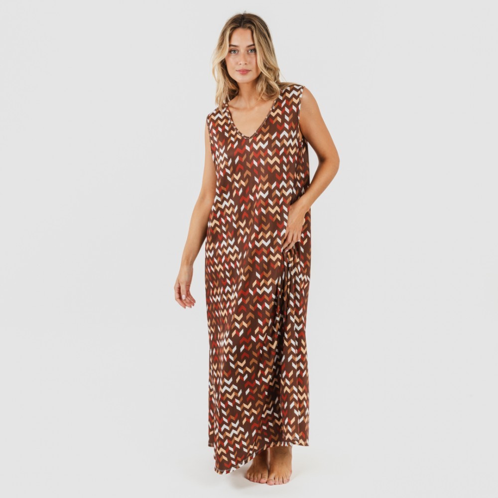 VESTIDO LARGO TIRANTE SOFT ANDONI