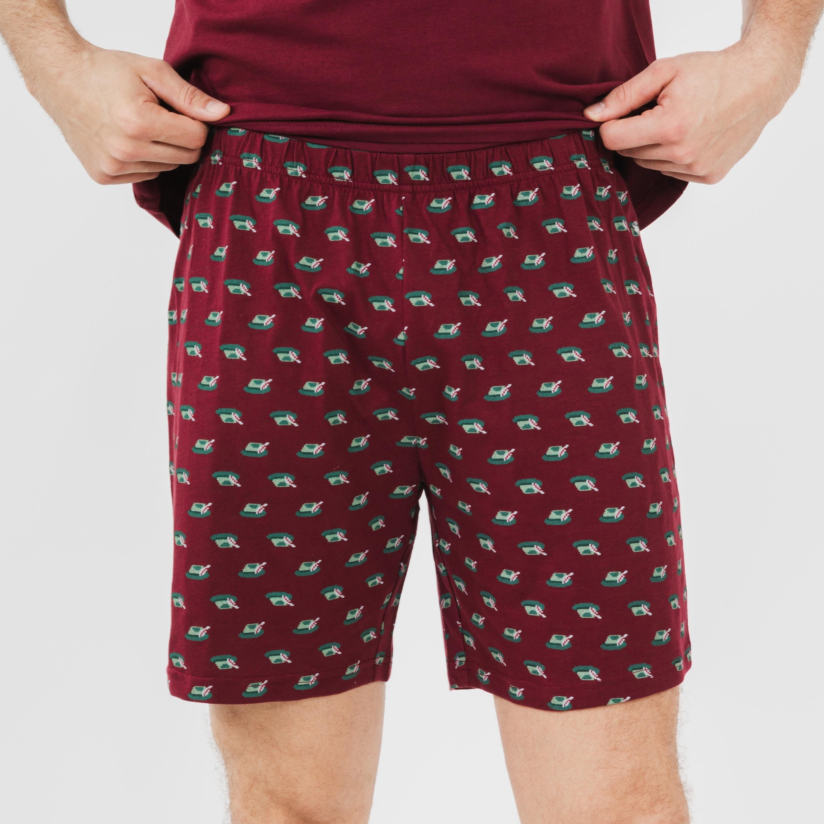 PIJAMA CURT ALG HOME NIN