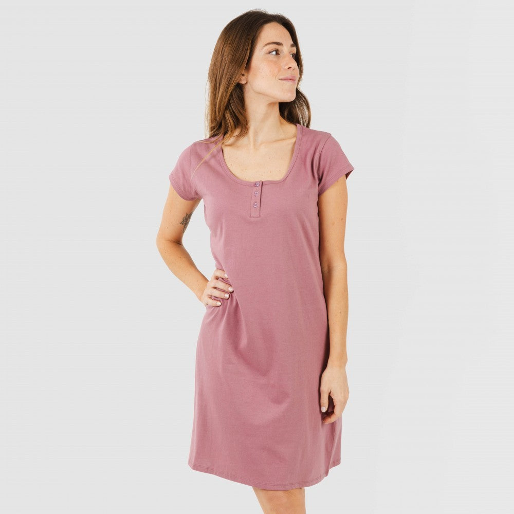 Blusón algodón liso