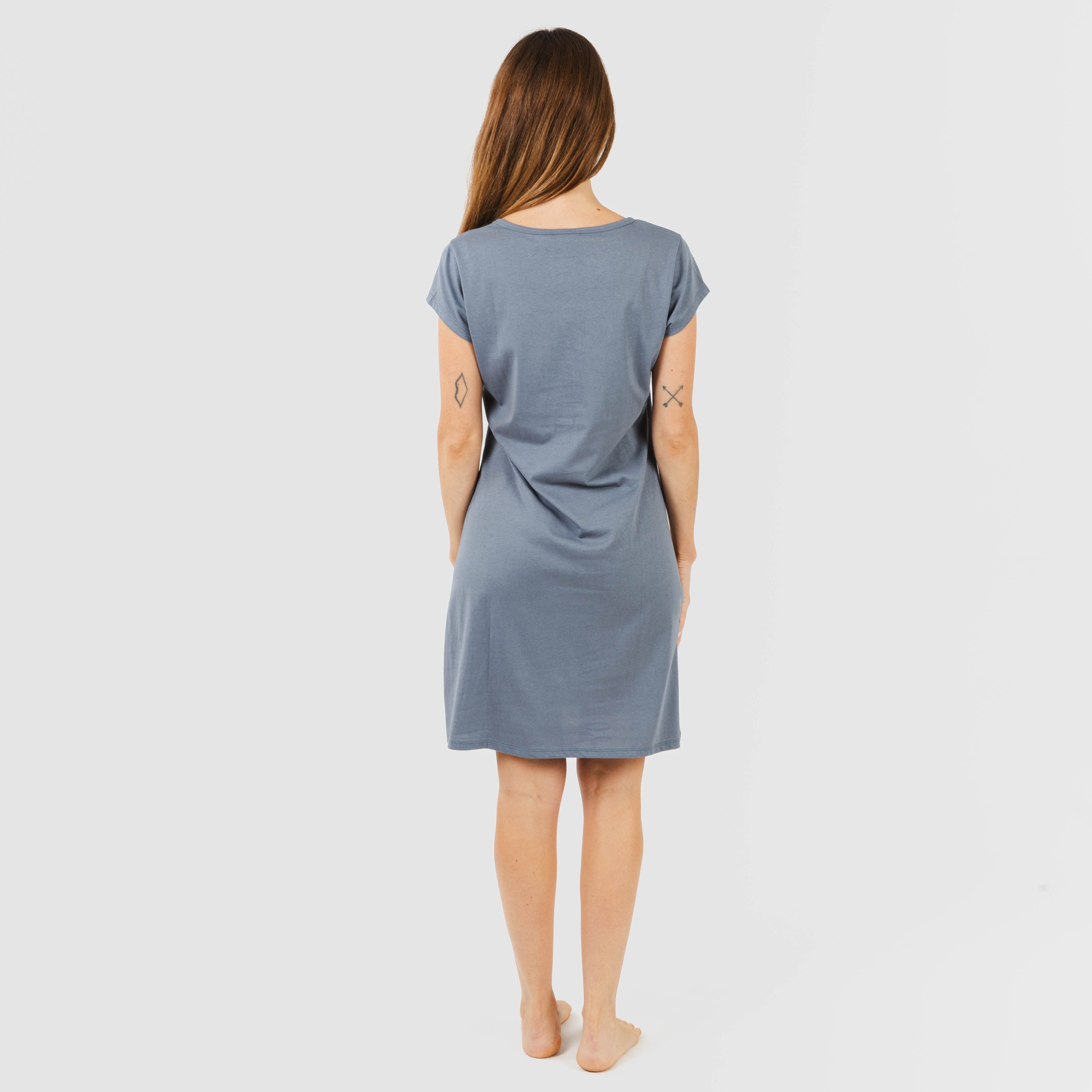 Blusón algodón liso