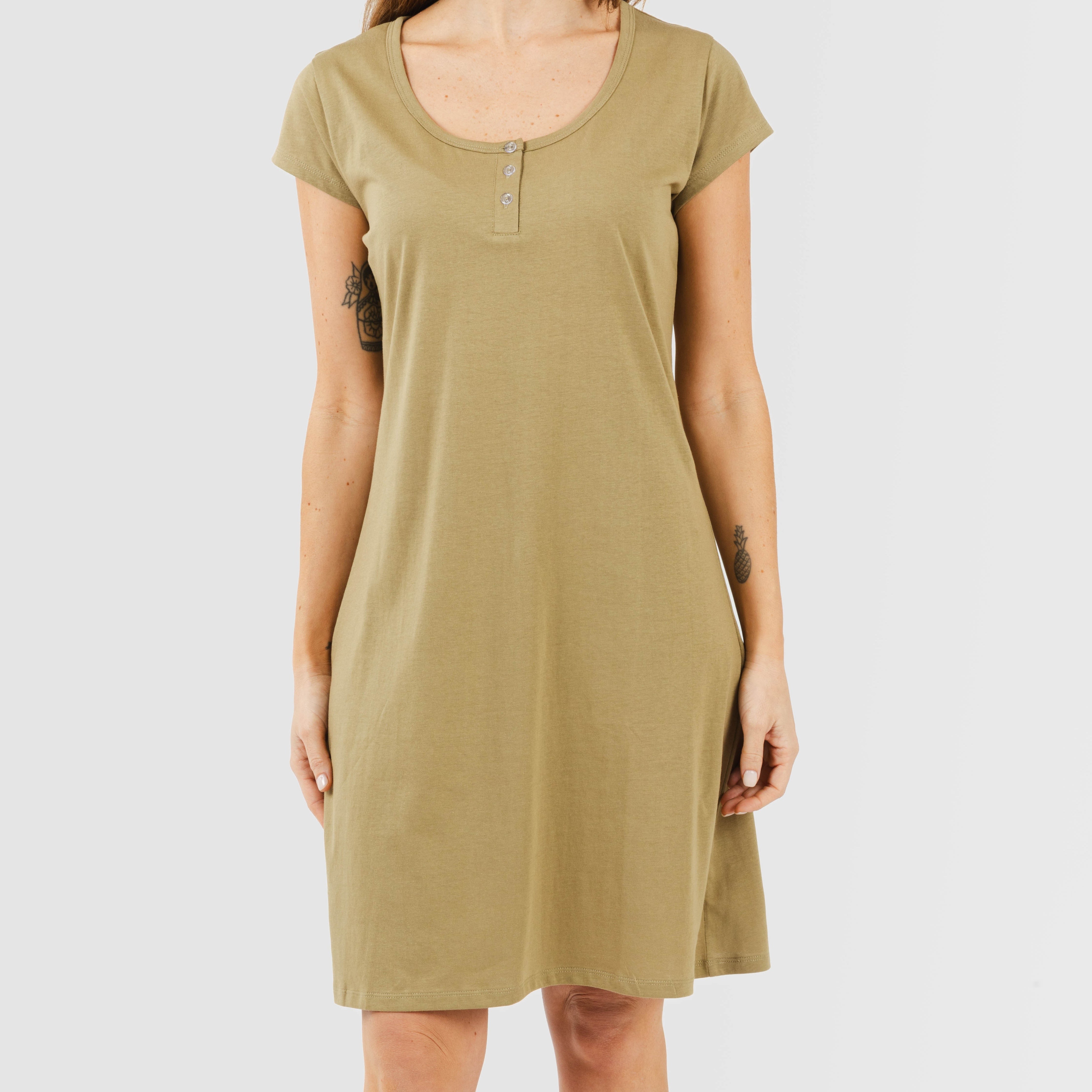 Blusón algodón liso