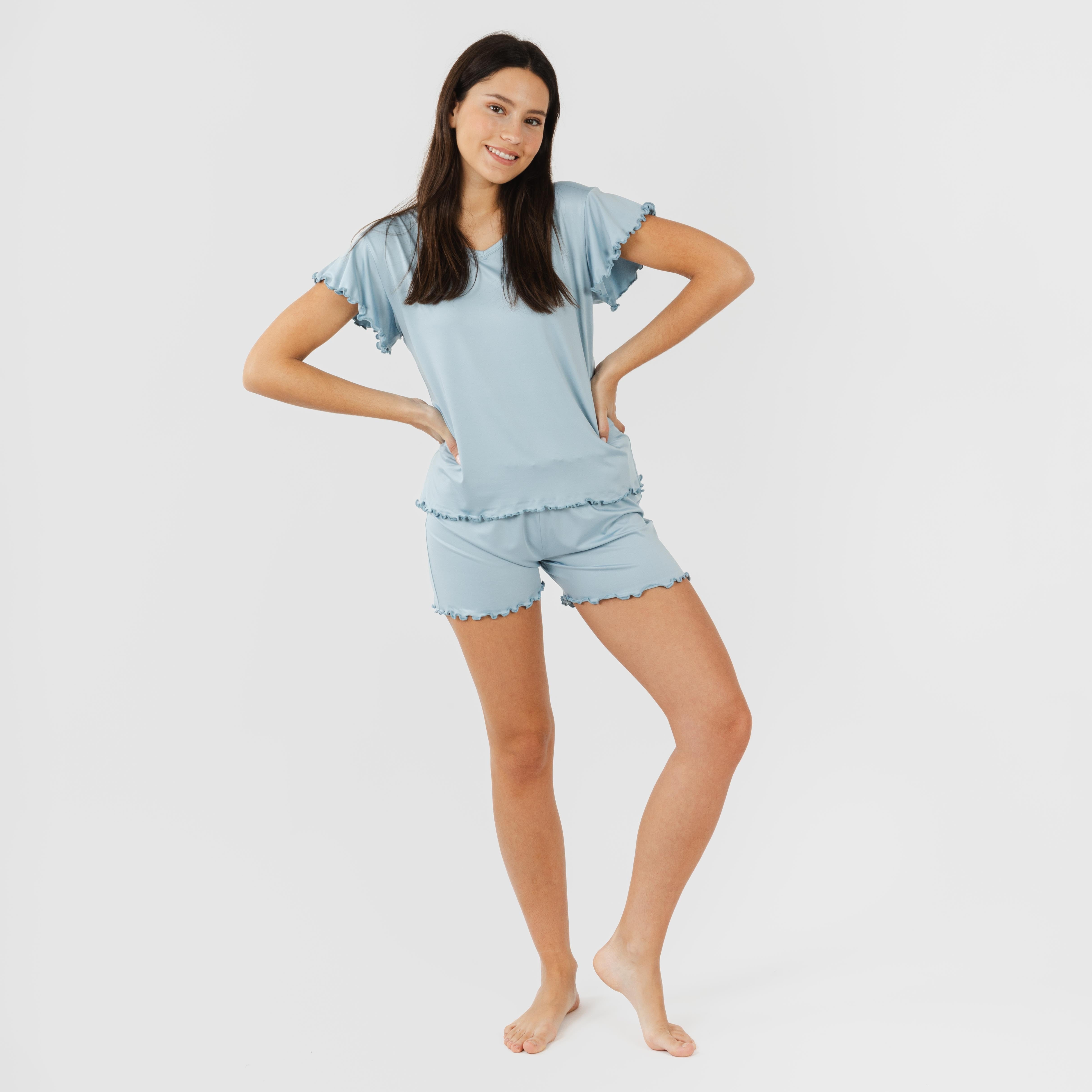 PIJAMA CRT M/CORTA DONA SOFT LLIS