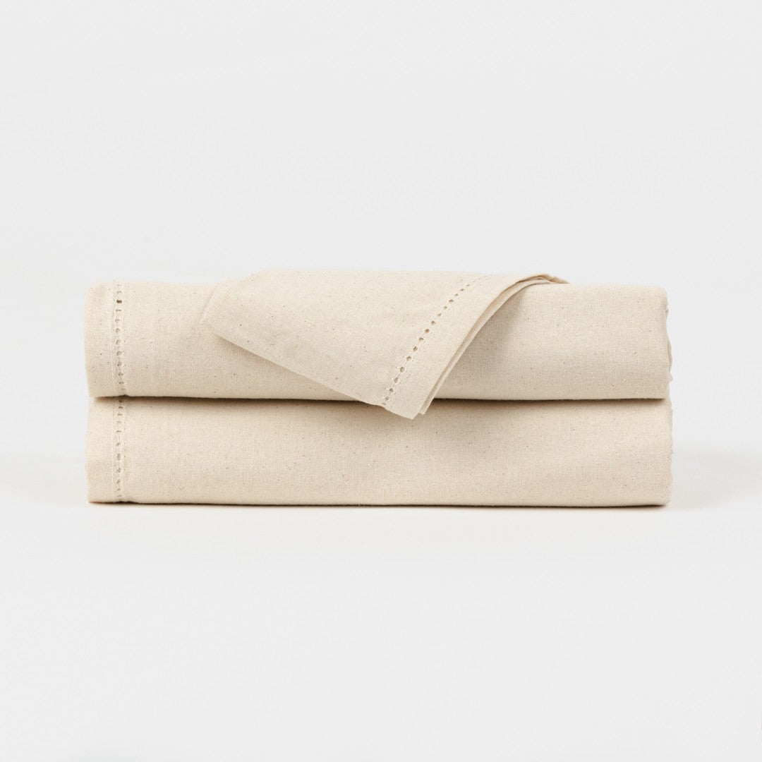 Mantel antimanchas algodón liso