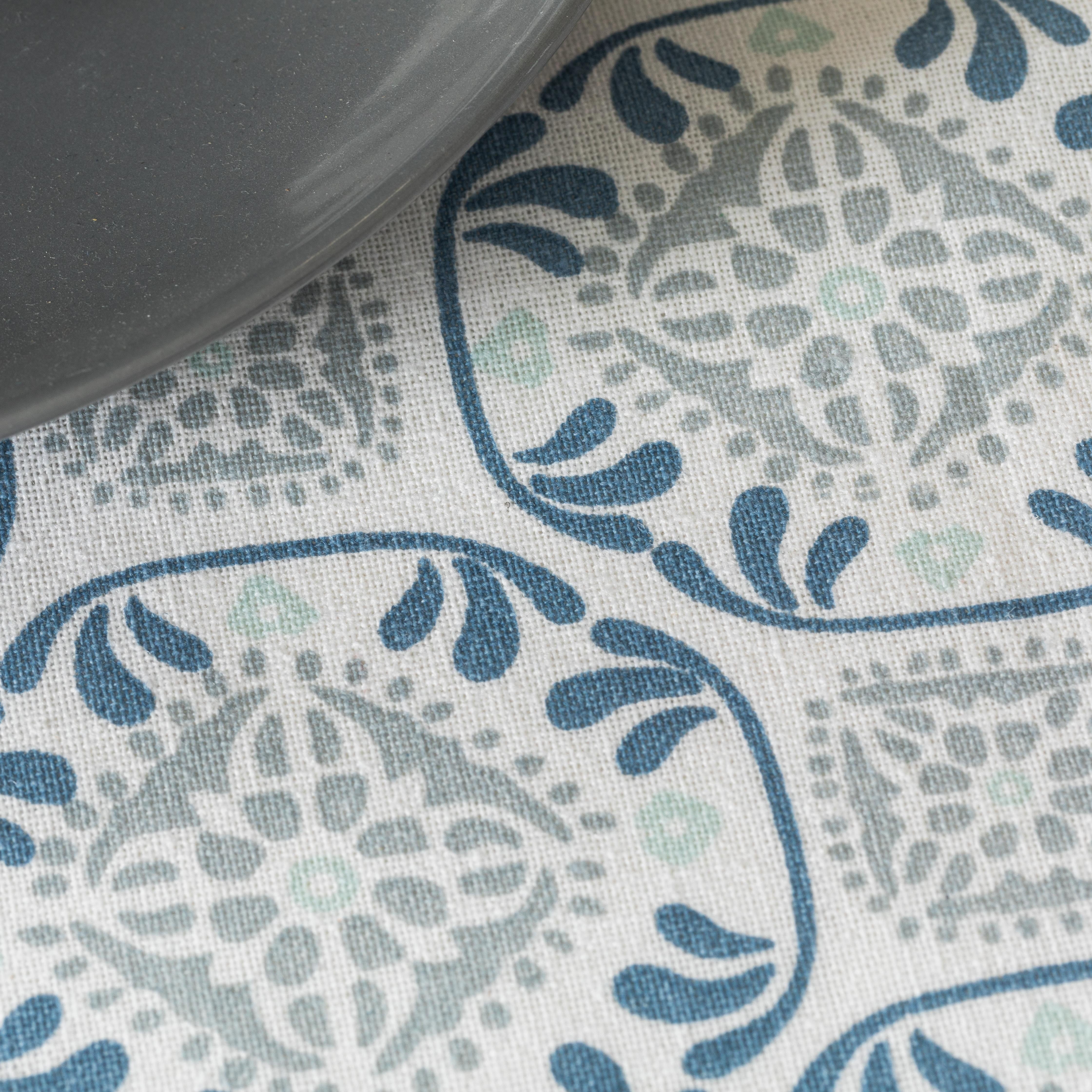 Mantel antimanchas Valme indigo